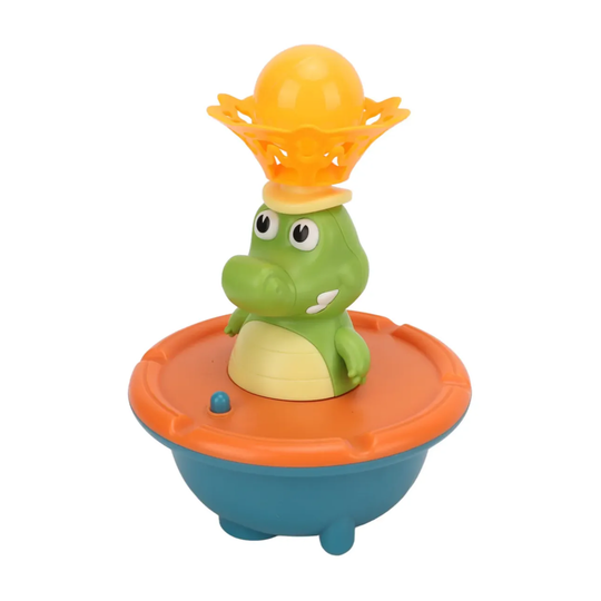 Combo Splash 2.0 Tina Plegable Wanda Happy Baby+ Soporte Para Tina + Ducha Eléctrica + Cangrejo De Burbujas Musical + Cocodrilo Rociador
