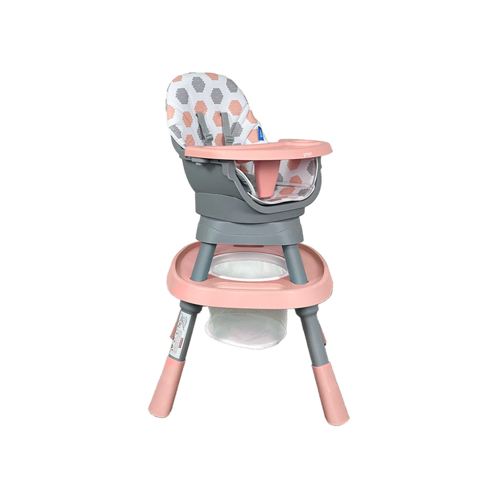 Silla Comedor Bebé 12 En 1 Priori Yae Rosa
