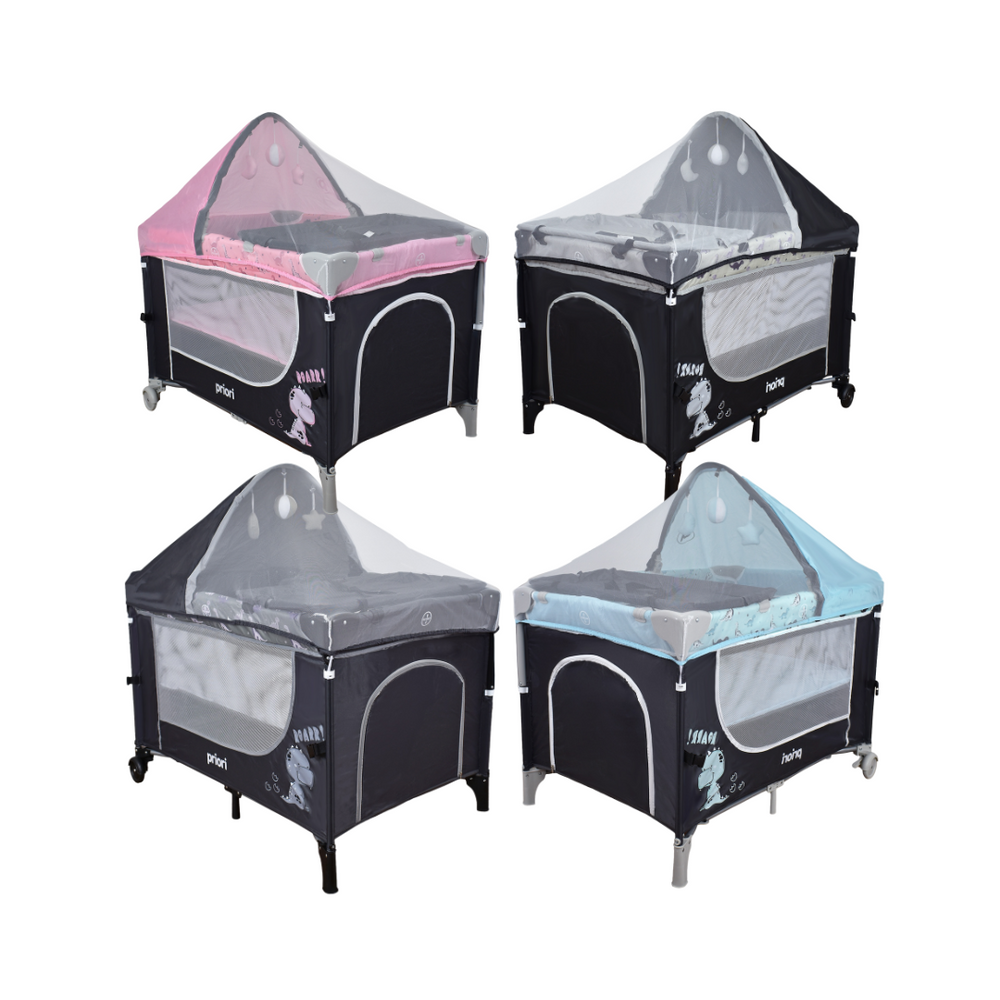 Corral Cuna Colecho Madison Priori + Colchón Ultra Suave Cloudbaby
