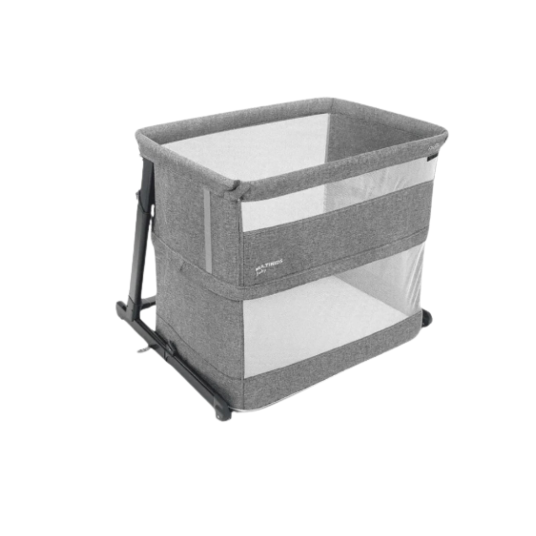 Corral Cuna Colecho Portable Bedside Nest Gris + Colchoneta Ultrasuave