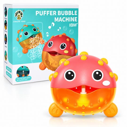 Máquina De Burbujas Para Baño Pez Globo
