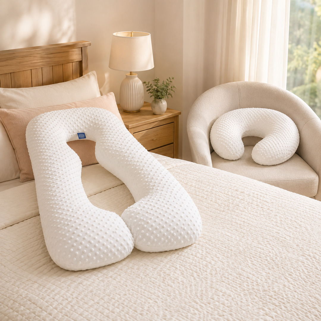 Combo Nube: Almohada De Lactancia + Almohada Materna