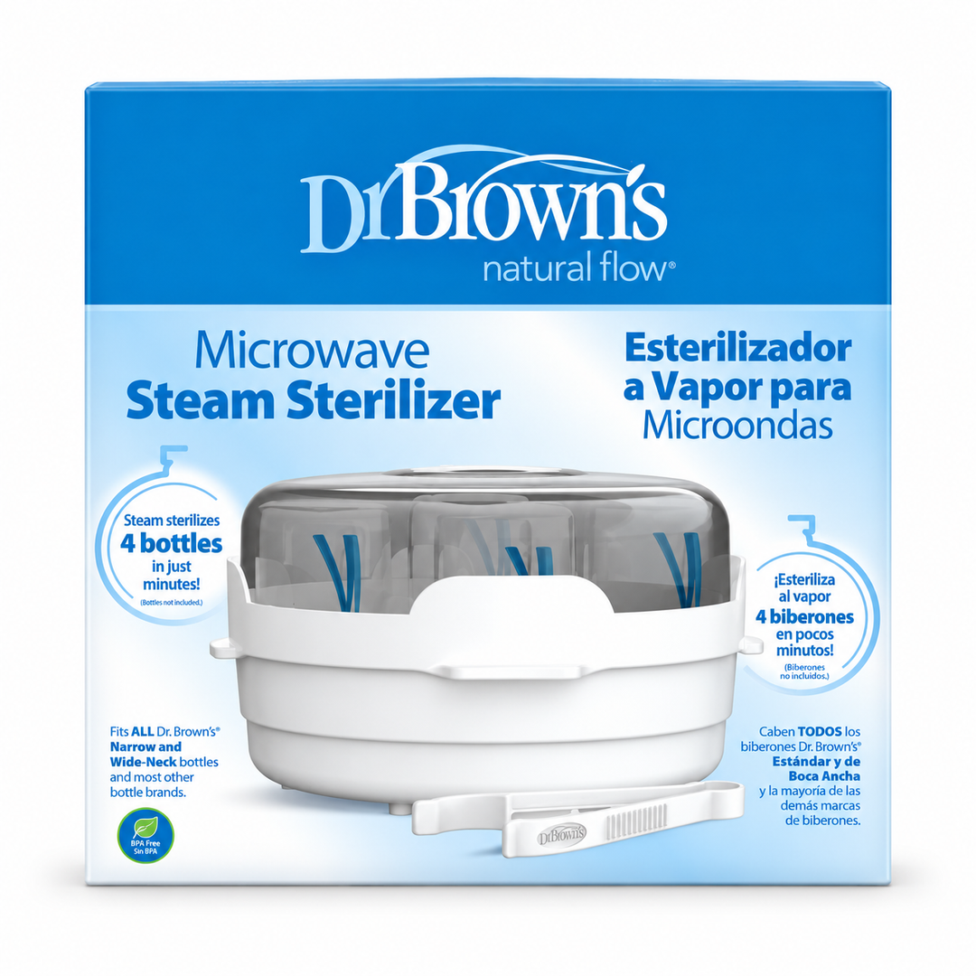 Esterilizador De Chupos y Teteros Dr Brown´s Para Microondas