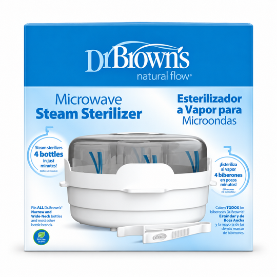 Esterilizador De Chupos y Teteros Dr Brown´s Para Microondas
