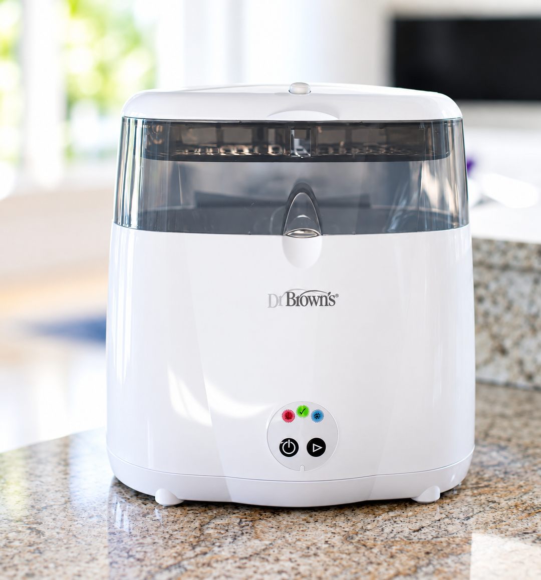 Esterilizador de Teteros Eléctrico Indicador Ciclo Dr. Brown´s