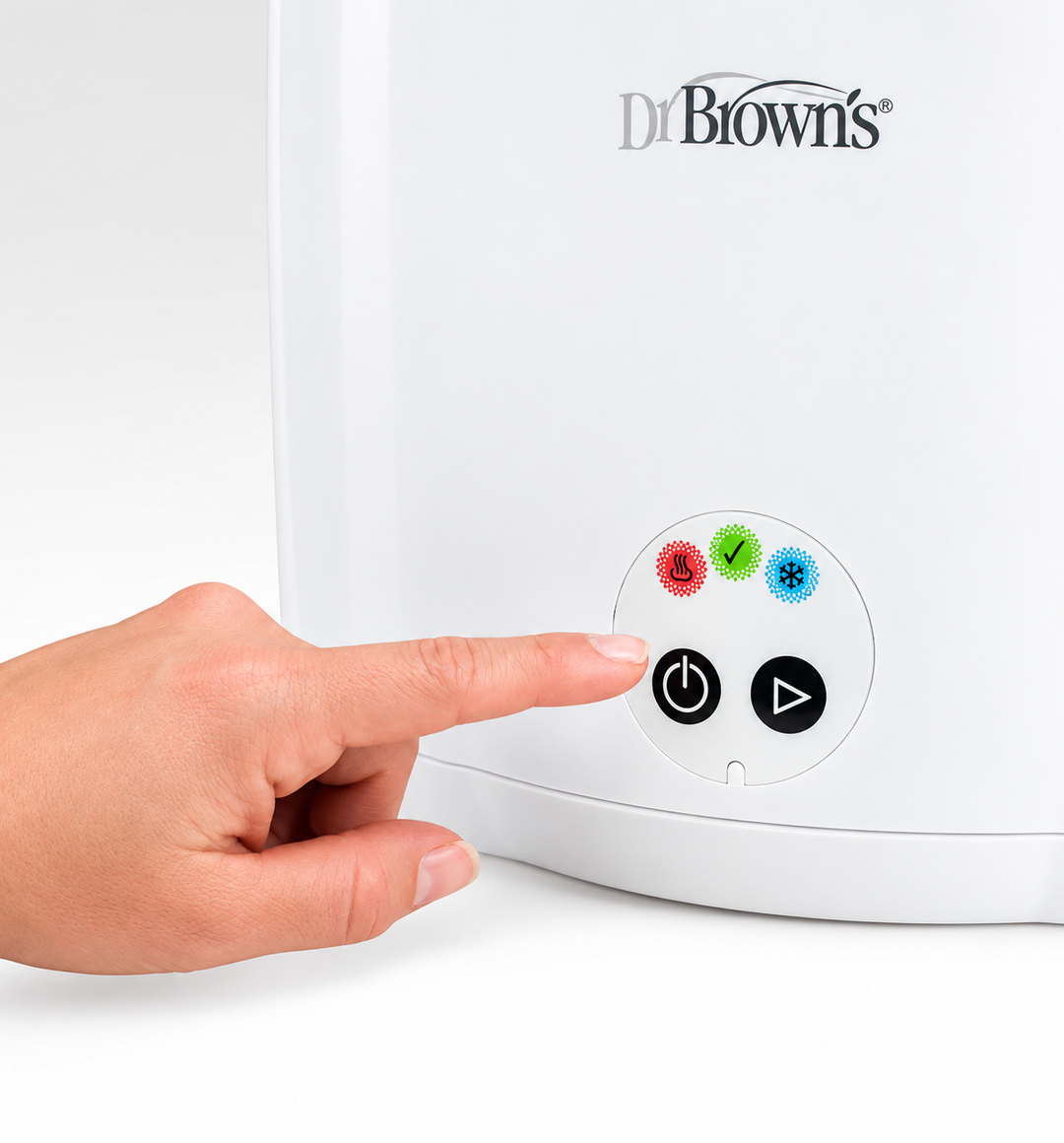 Esterilizador de Teteros Eléctrico Indicador Ciclo Dr. Brown´s