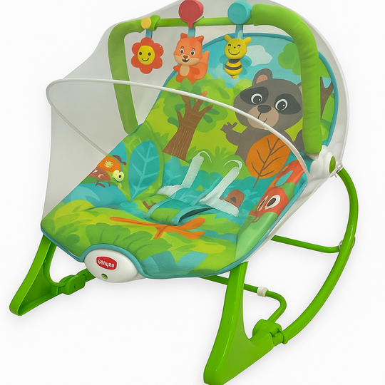 Silla Mecedora Rocker Ardilla Verde