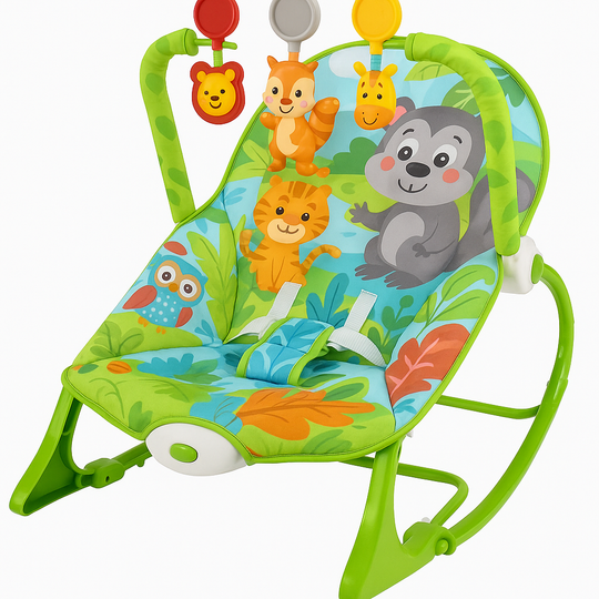 Silla Mecedora Rocker Ardilla Verde