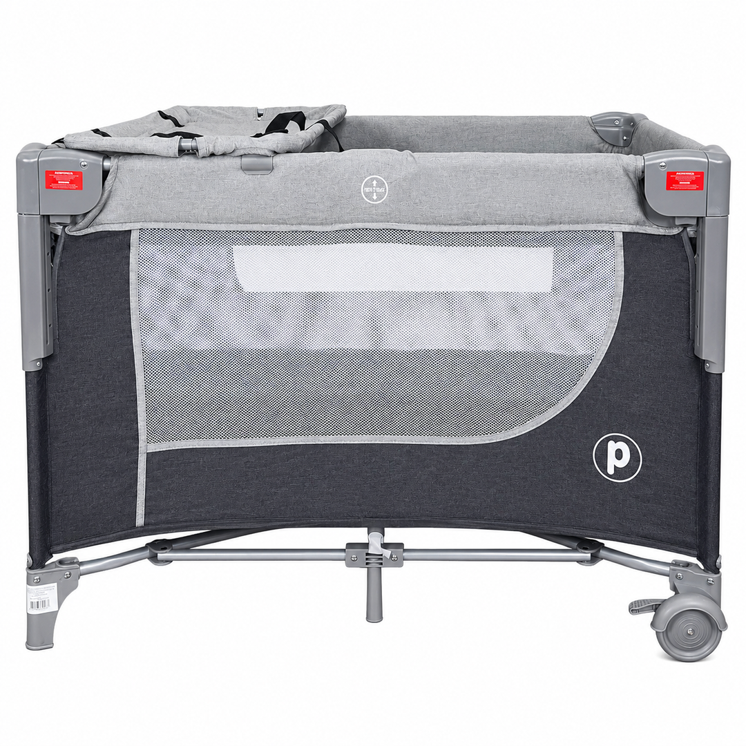 Corral Cuna Colecho Madison Plus - Priori  Gris