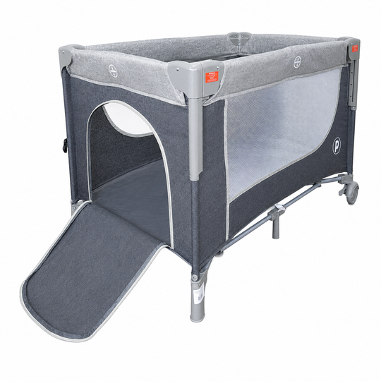 Corral Cuna Colecho Madison Plus - Priori  Gris