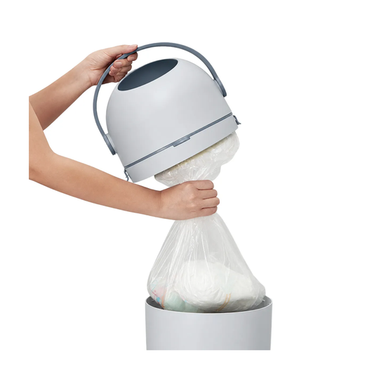 Contenedor de Pañales Anti Olores Premium Baby Gris