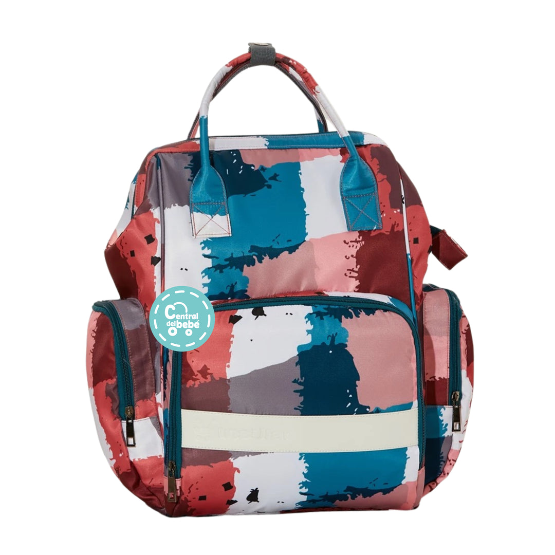 Pañalera Estilo Morral Estampada Insular