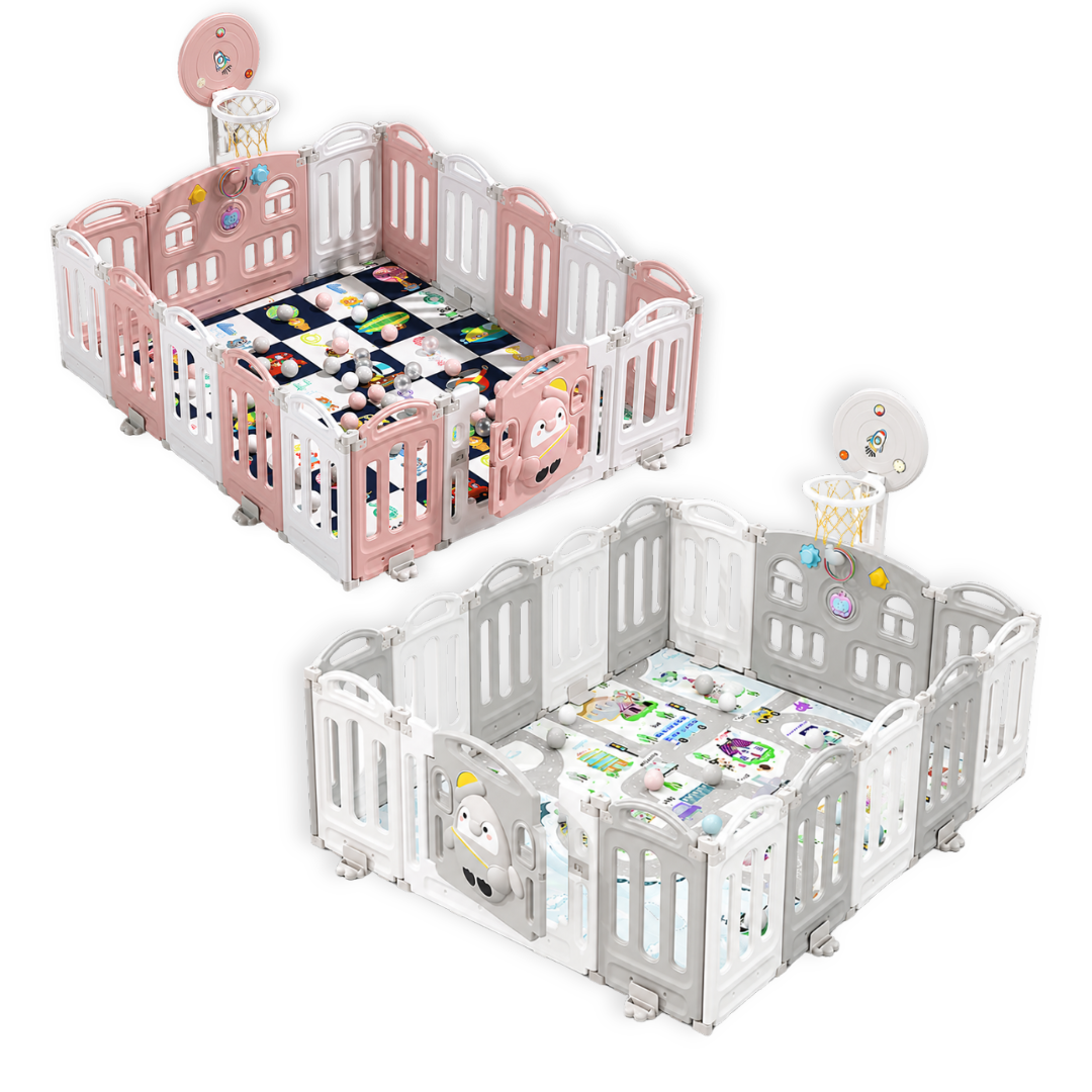 Parque Corral de Juegos X4 Bambule Baby Cuchi
