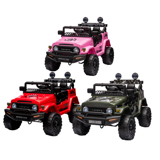 Automóvil A Batería Para Niños Toyota