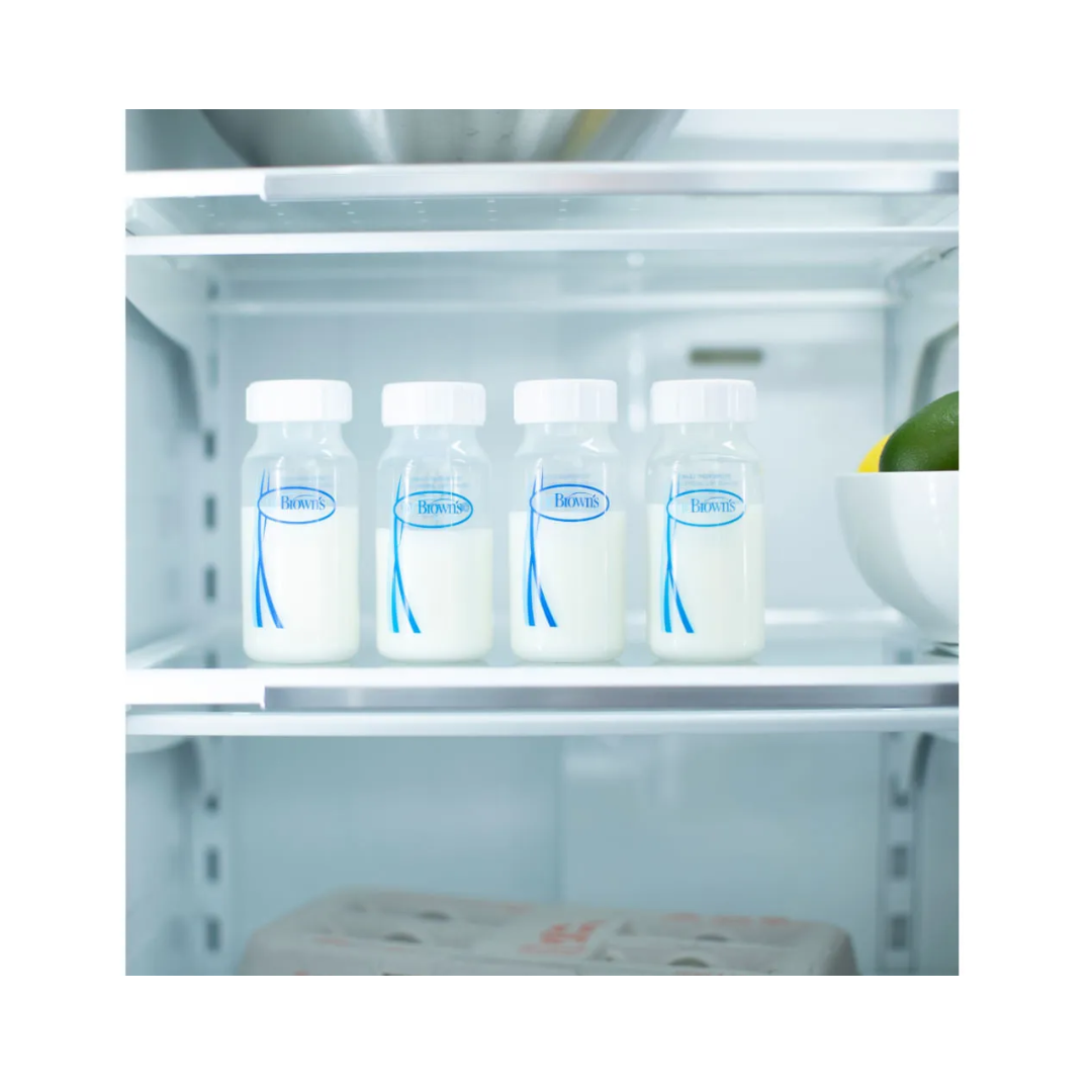 Botellas De Almacenamiento Para Leche Materna X4 Und Dr. Brown´s