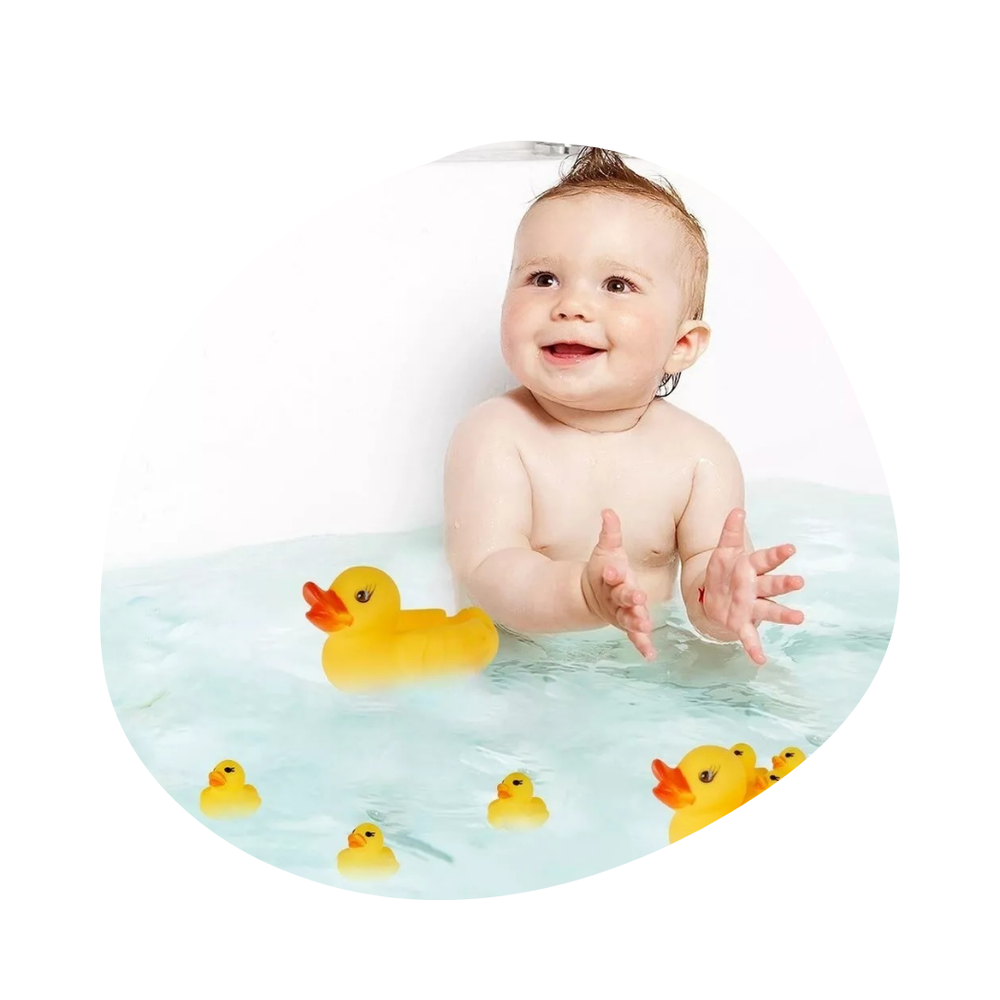 Pato De Goma Bañera De Bebes