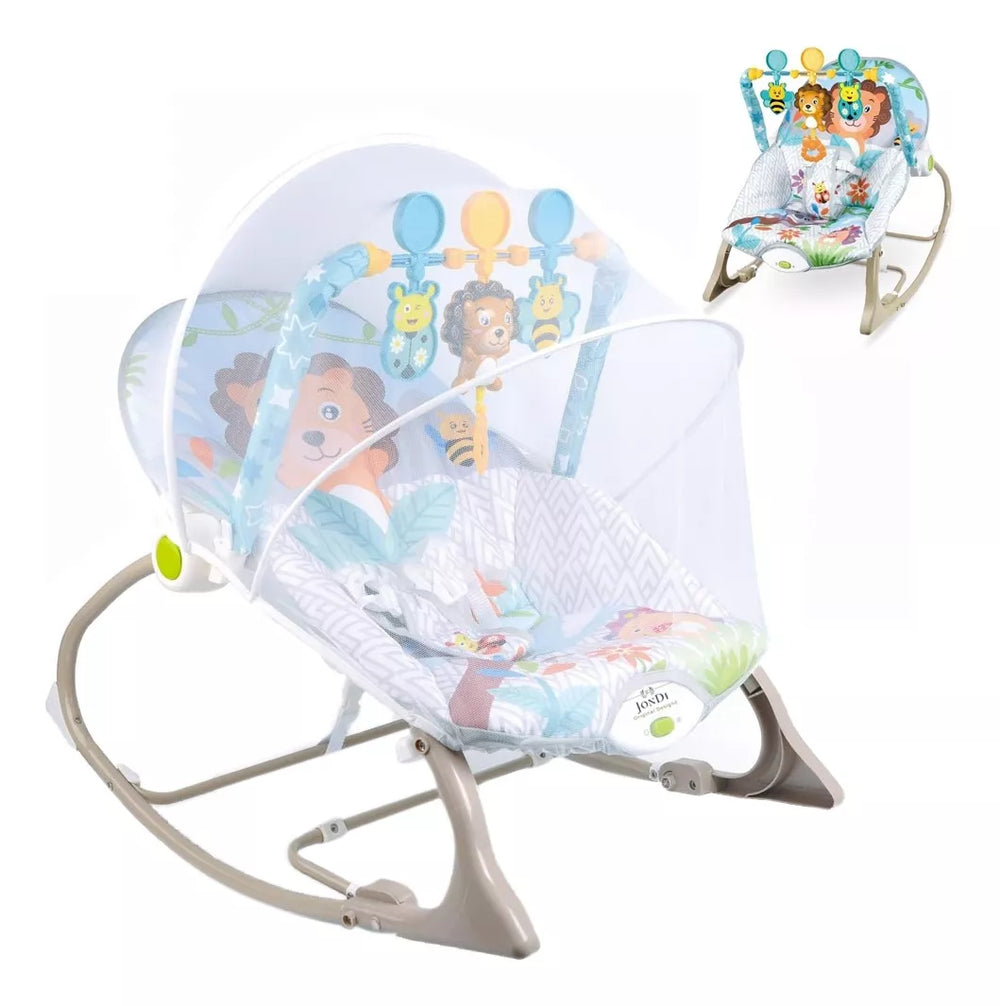 Silla Mecedora Rocker Leon Gris