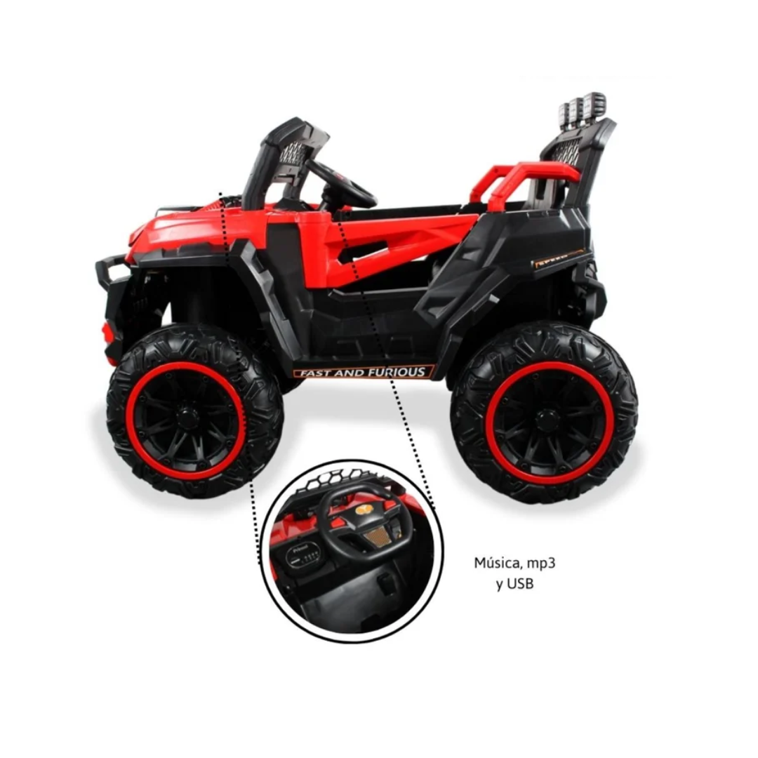 Vehículo Eléctrico Xplore Dlx Rojo 12V