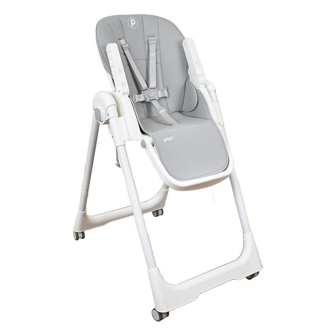 Silla Comedor Bebé Múltiples Posiciones Galaxy Priori Gris Claro