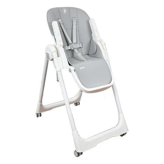 Silla Comedor Bebé Múltiples Posiciones Galaxy Priori Gris Claro