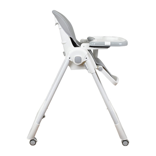 Silla Comedor Bebé Múltiples Posiciones Galaxy Priori Gris Claro