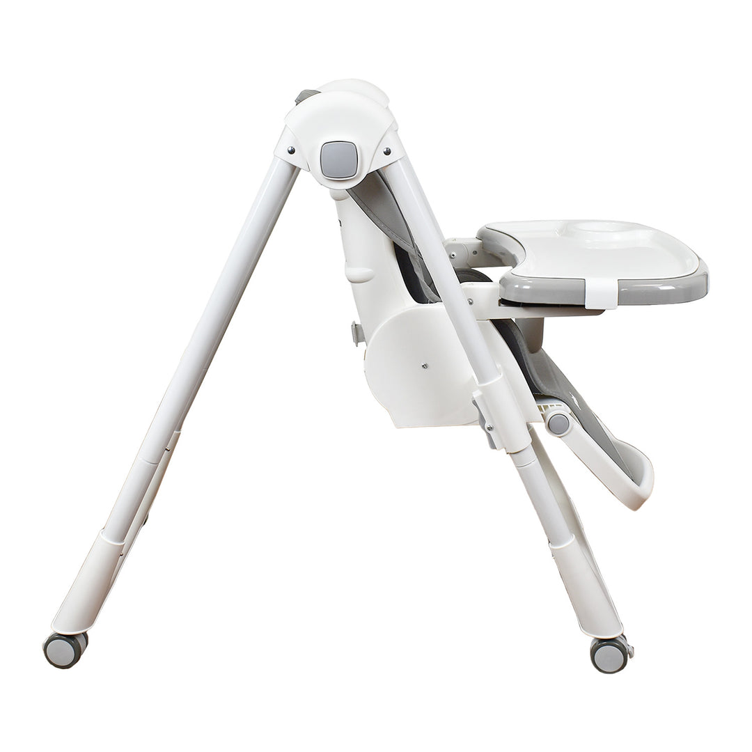Silla Comedor Bebé Múltiples Posiciones Galaxy Priori Gris Claro