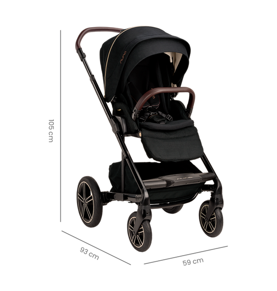 Coche Stroller Mixx Next Riveted Nuna Caviar