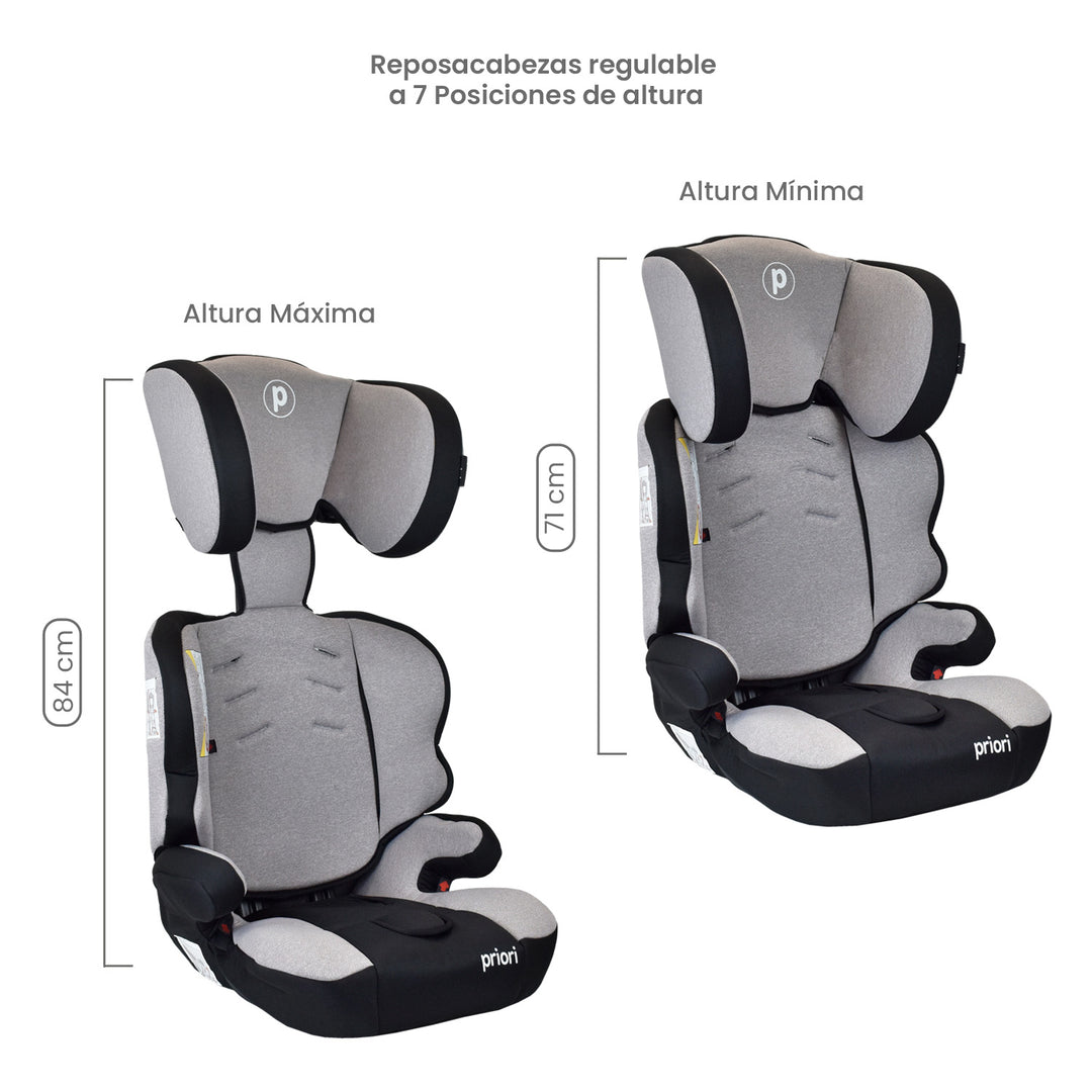 Silla Carro Bebe Priori Thunder Gris