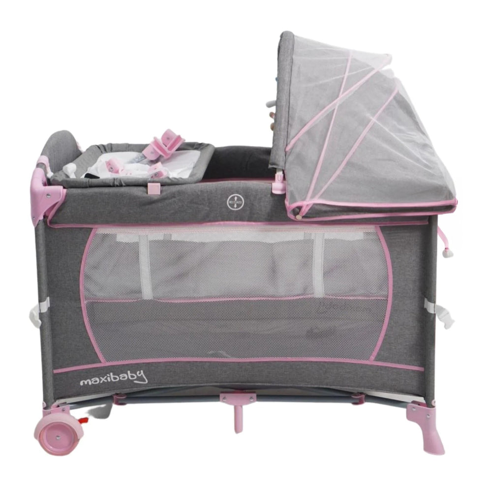Corral Cuna Colecho Smart Maxibaby Rosa