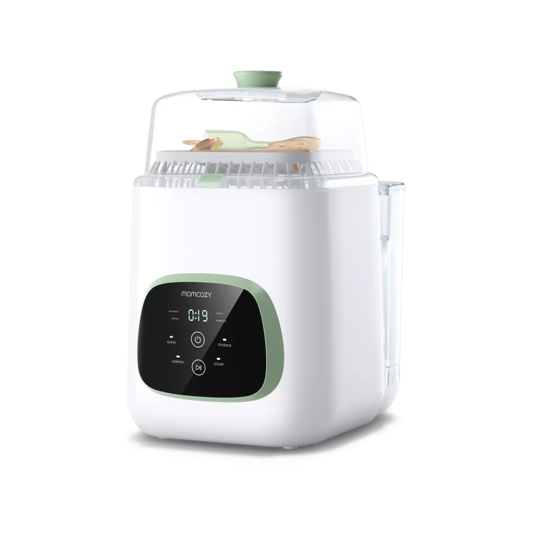 KleanPal Pro Esterilizador y Lavadora de Biberones Para Bebés Momcozy
