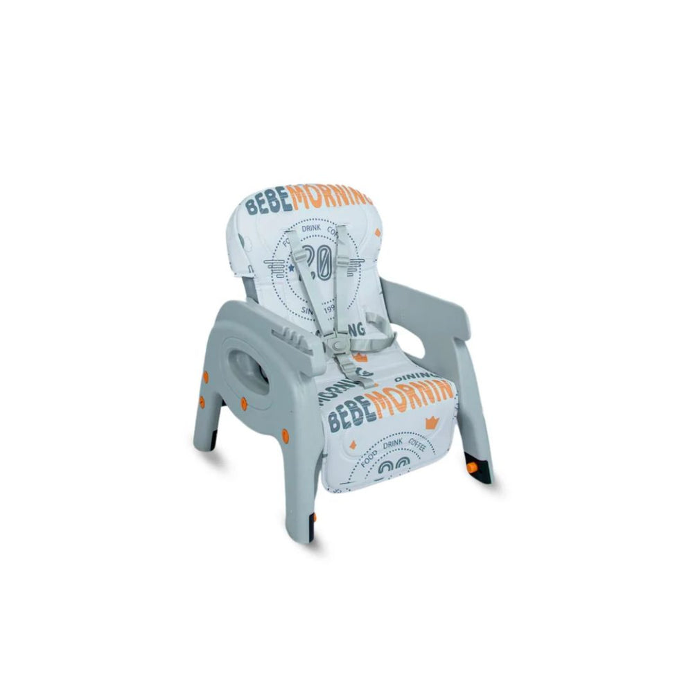 Silla Comedor Duo 2 en 1 Bebesit Naranja