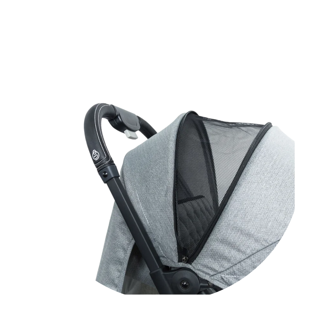 Coche Para Bebe Compacto Travel System Pixel Gris Bebesit
