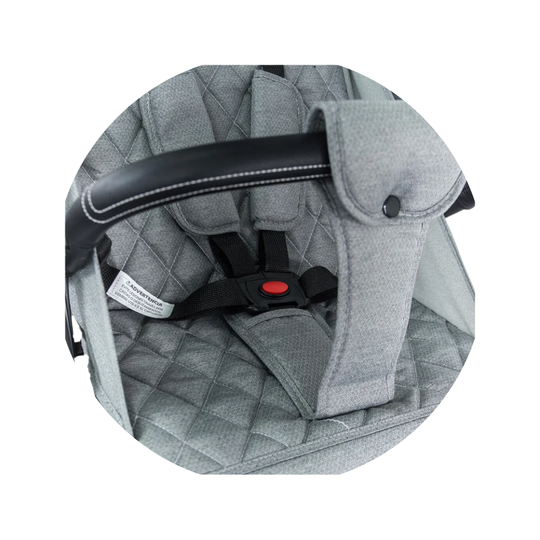 Coche Para Bebe Compacto Travel System Pixel Gris Bebesit