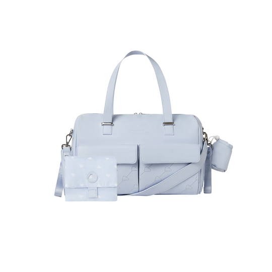 Bolso Con Accesorios Baby blue Estampado Mayoral