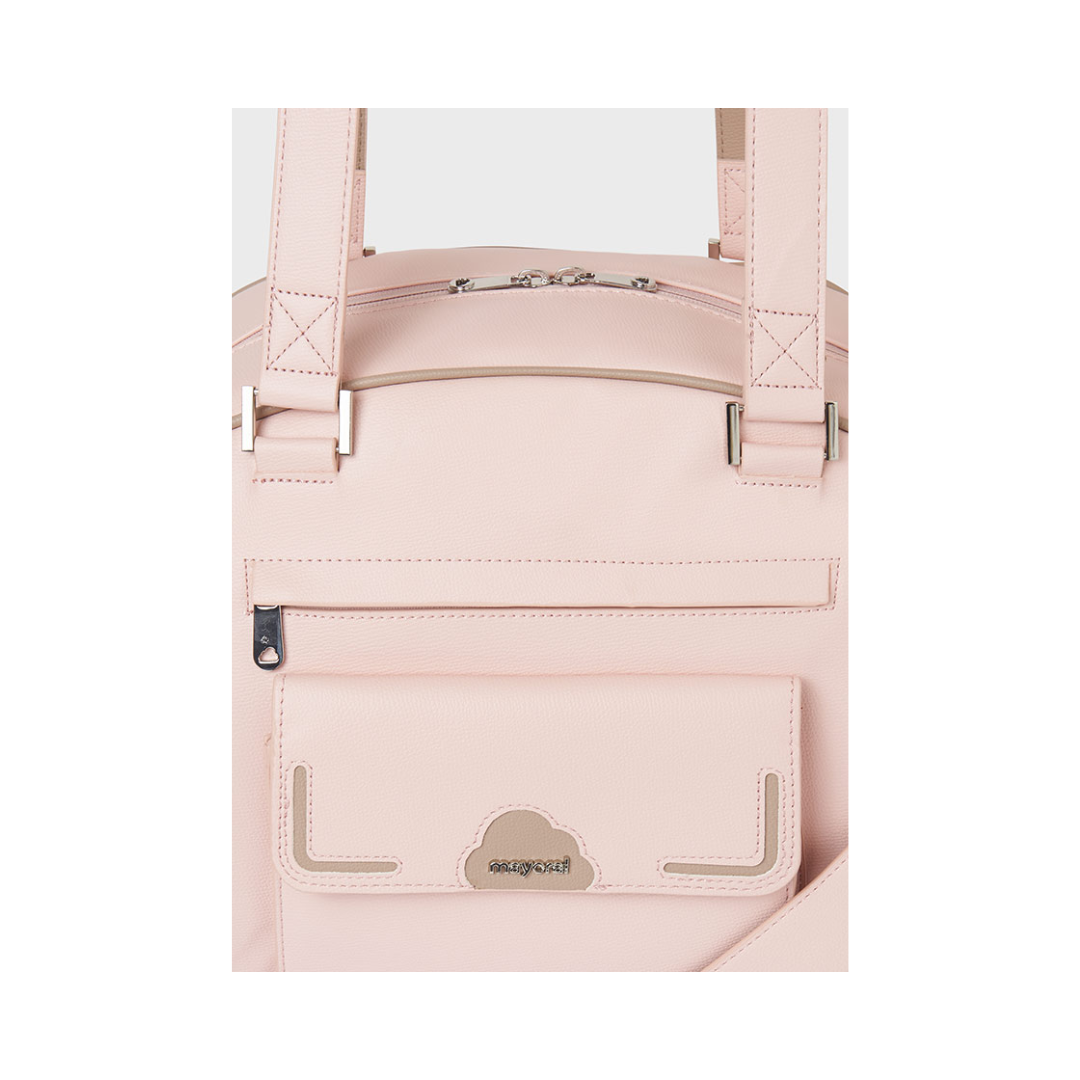 Bolso Con Accesorios Rosa Mayoral