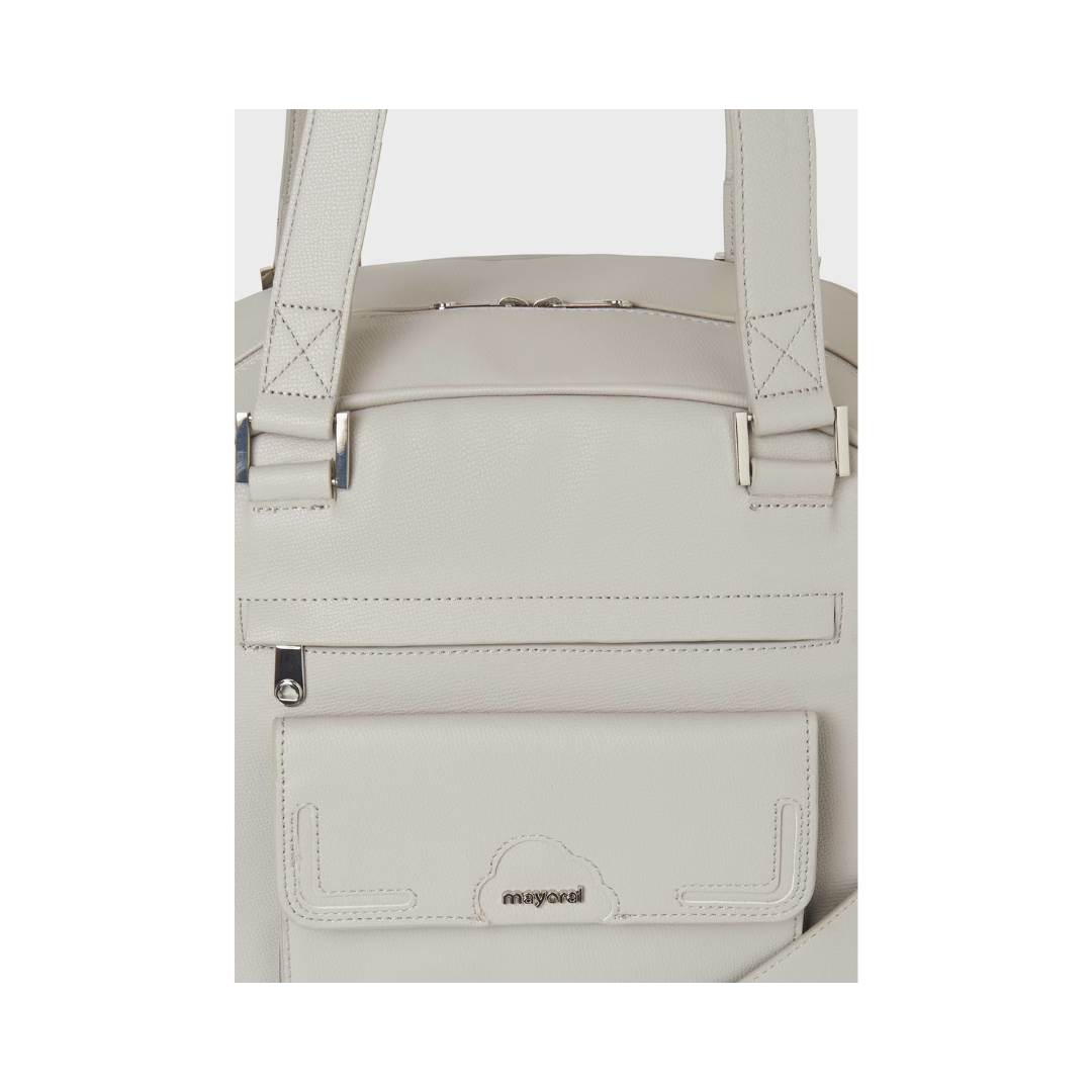 Bolso Con Accesorios Gris Mayoral