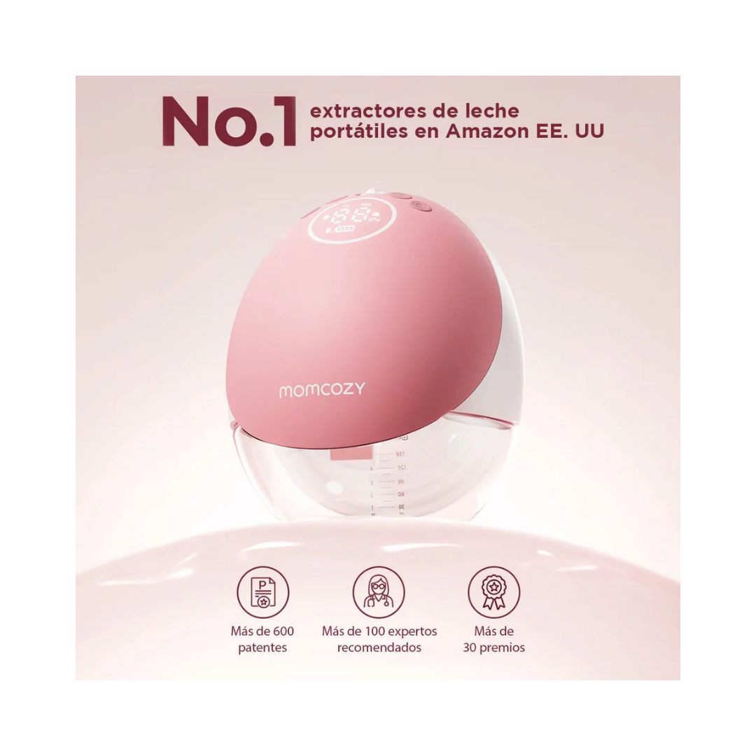 Extractor de Leche Eléctrico Manos Libres Doble M9 Mobile Flow - Momcozy