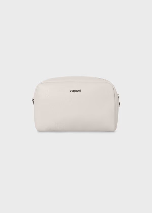 Combo Pañalera Bolso + Neceser Flecos Bebé Mayoral Dove