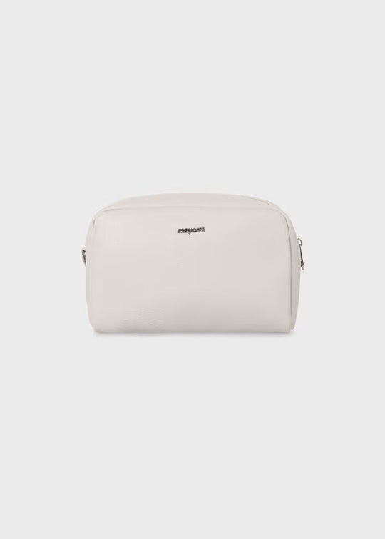 Combo Pañalera Bolso + Neceser Flecos Bebé Mayoral Dove