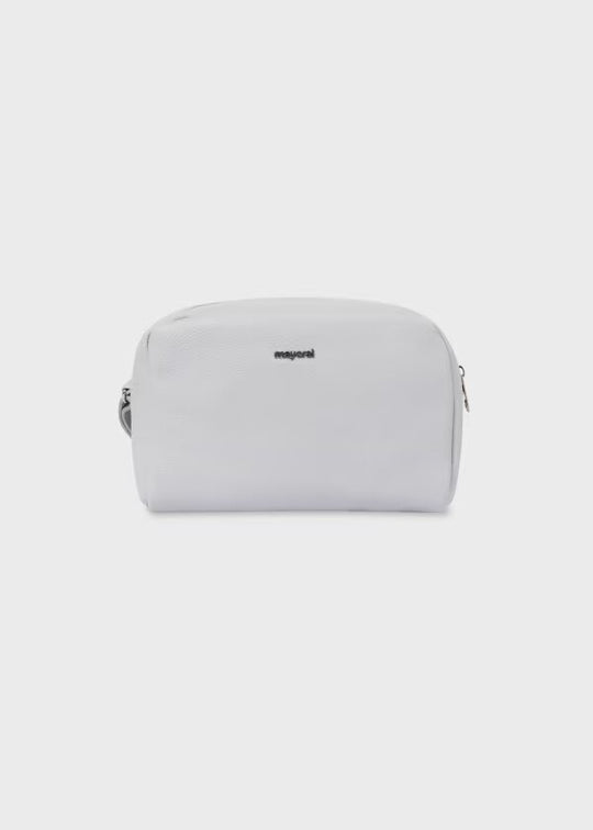 Combo Pañalera Bolso + Neceser Flecos Bebé Mayoral Gris