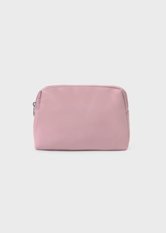 Combo Pañalera Bolso Acolchado + Neceser Nube Bebé Mayoral Rose