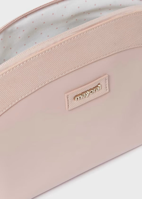 Combo Pañalera Bolso Pliegue + Neceser Oval Bebé Mayoral Rosette