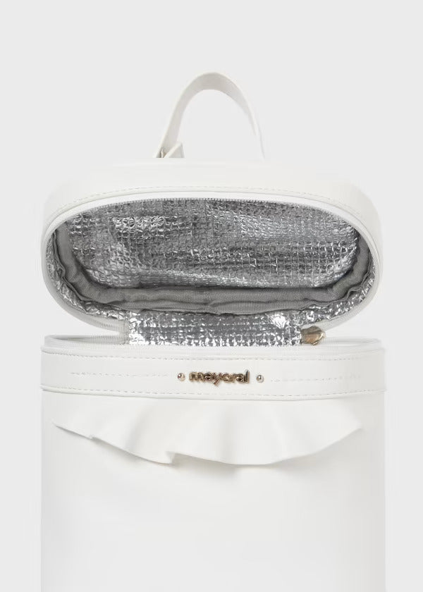 Combo Pañalera Bolso + Nevera Volante Bebé Mayoral Nata