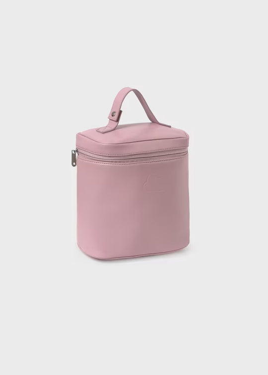 Combo Pañalera Bolso Acolchado + Neceser Nube Bebé Mayoral Rose