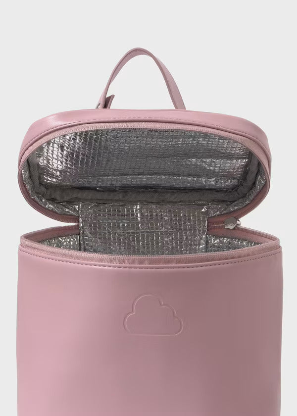 Combo Pañalera Bolso Acolchado + Neceser Nube Bebé Mayoral Rose