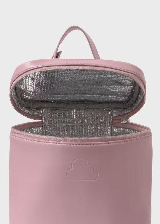 Combo Pañalera Bolso Acolchado + Neceser Nube Bebé Mayoral Rose