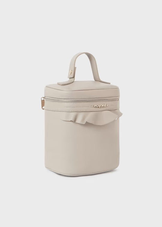 Combo Pañalera Bolso + Nevera y Cambiador Volante Bebé Mayoral Topo