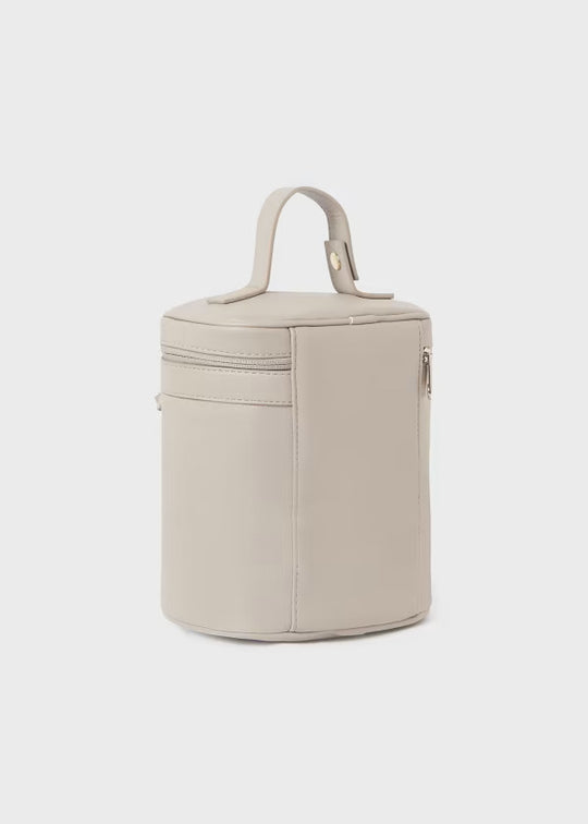 Combo Pañalera Bolso + Nevera y Cambiador Volante Bebé Mayoral Topo