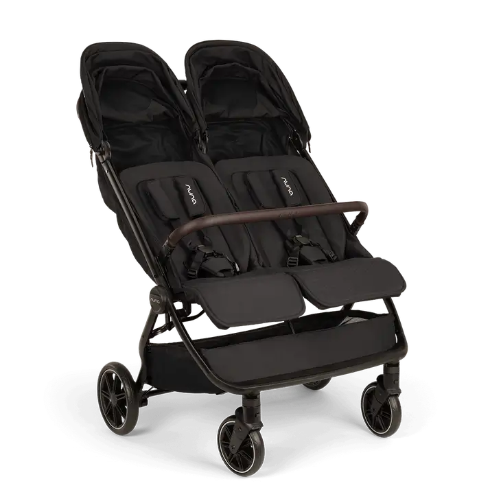 Coche Bebe Doble TRVL Nuna Caviar