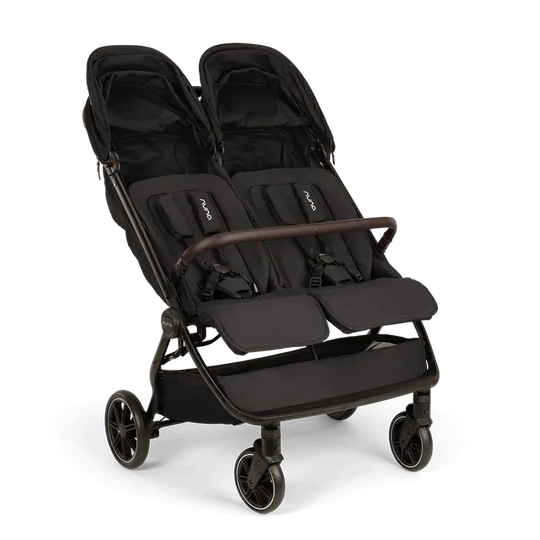 Coche Bebe Doble TRVL Nuna Caviar